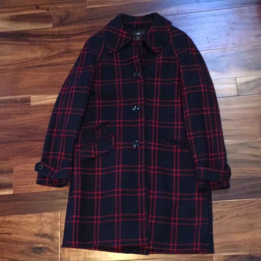 Plaid coat